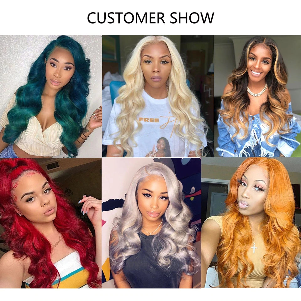 Dialove Dialove 613 Blonde Bundles With Frontal Brazilian Body Wave With Frontal Blonde Human Hair Lace Frontal Closure With Bundle