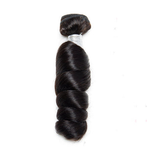 9A Dialove Brazilian Hair Bundles Loose Wave Human Hair Extensions Long Remy Hair Natural Color 1/3/4 Piece Hair Weave