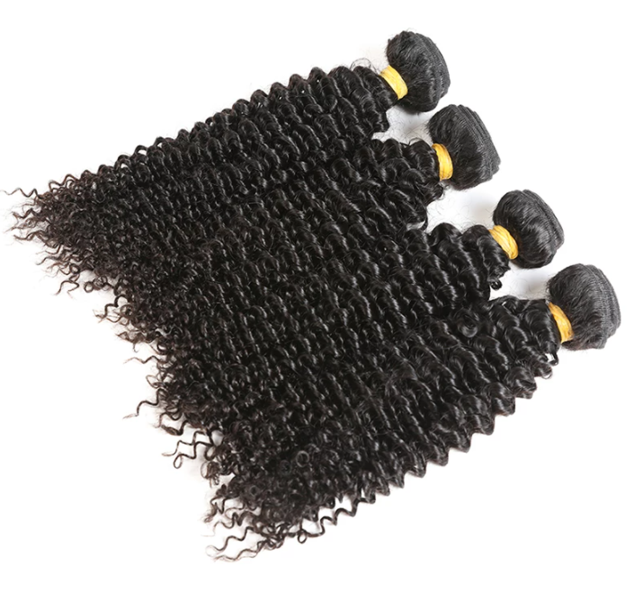 Dialove Peruvian Hair Kinky Curly Hair Bundles Remy Human Hair Extensions Nature Color Buy 1/3/4 Bundles Thick Kinky Curly Bundles