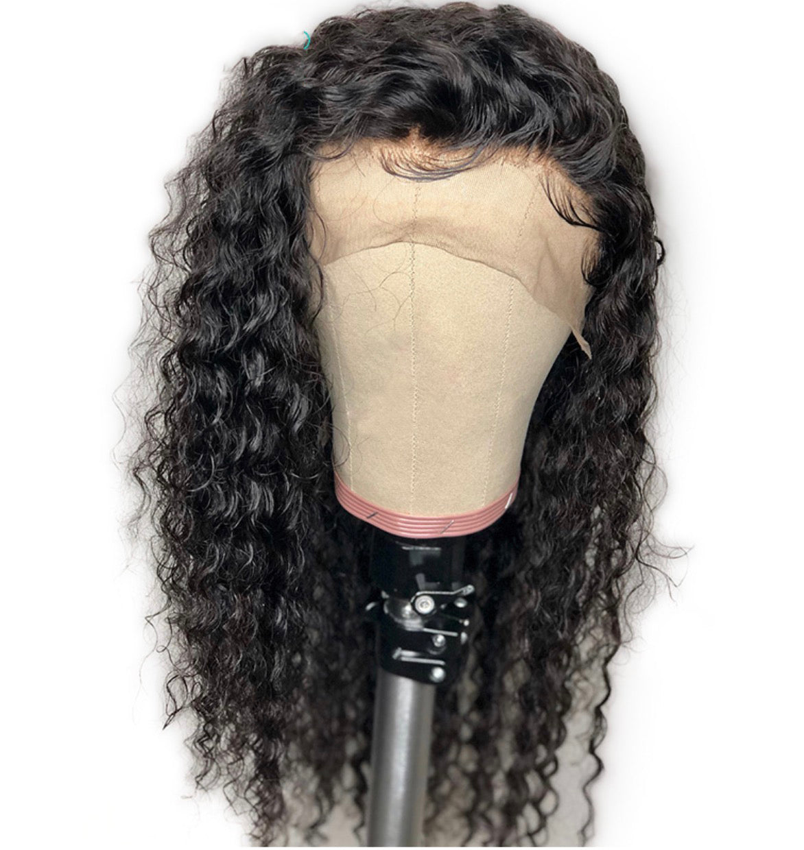 Lace Front Human Hair Wigs For Black Women Remy Peruvian Deep Curly Human Hair Lace Wig With Baby Hair Pre Plucked  Dialove Hair